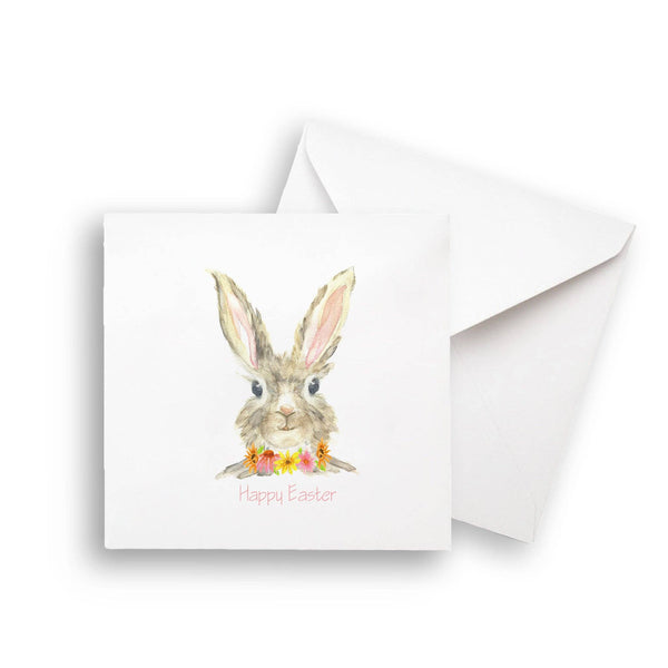 Easter Bunny: White Guest Towel / -