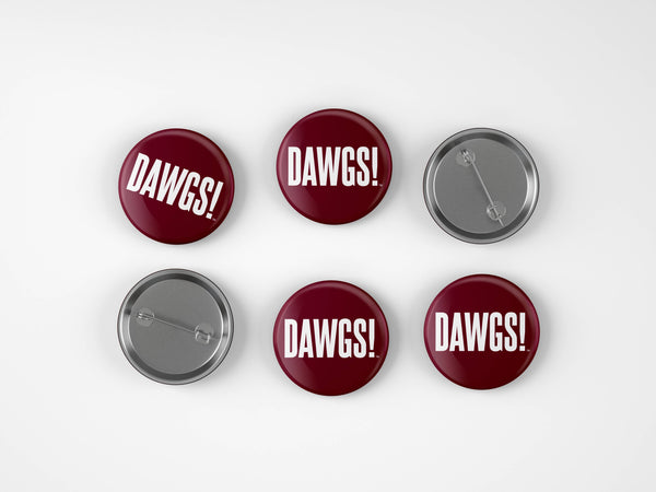 Mississippi State Dawgs Button