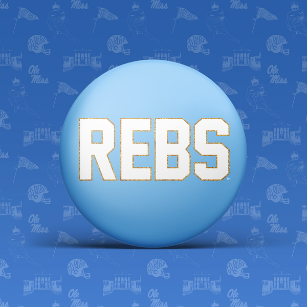 Ole Miss Game Day Buttons | Gameday Pins | U of Mississippi: OLE MISS LOGO