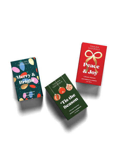 Holiday Shower Steamers – Bergamot Plum | 2 Pack Gift