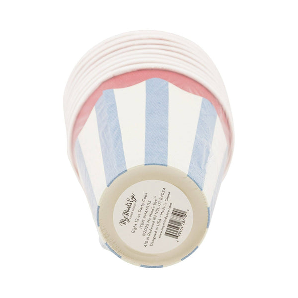 Striped Hampton Party Cups