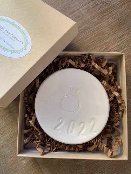 Engagement Ring Ceramic Ring Dish 2025 | Handmade Pottery: 2025