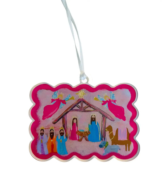 Joy to the World Acrylic Ornament