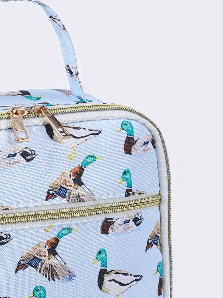Duck Hunting Printed Lunch Boxes Bag - Thumbnail 2