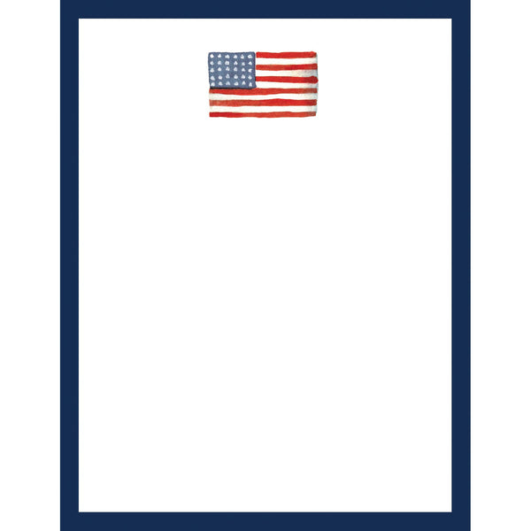 American Flag Notepad