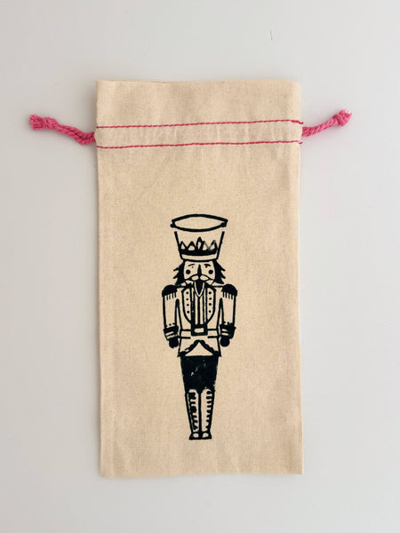 Wine Gift Bag - Nutcracker, Midnight