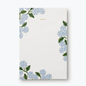 Rifle Paper Hydrangea Memo Notepad