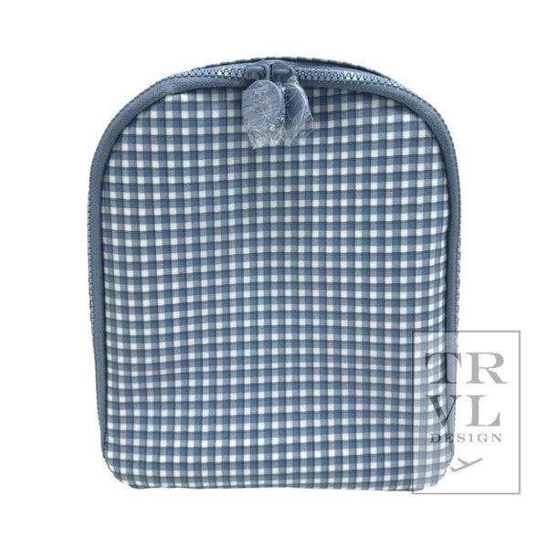 Bring It Lunch Bag - Rodeo Check Indigo: Rodeo Check Indigo