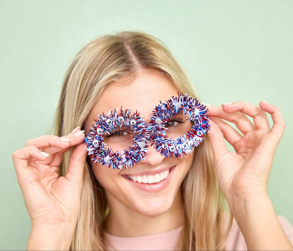 Howdy America Novelty Glasses