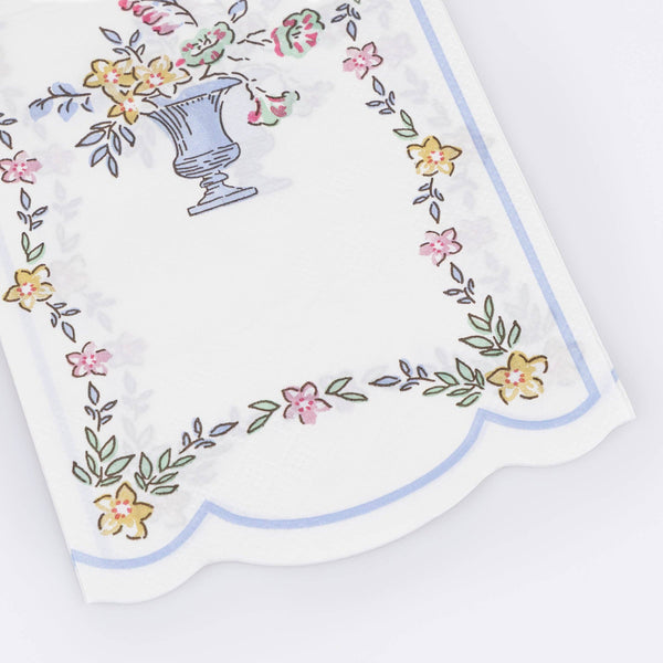 Chintz Border Guest Towels