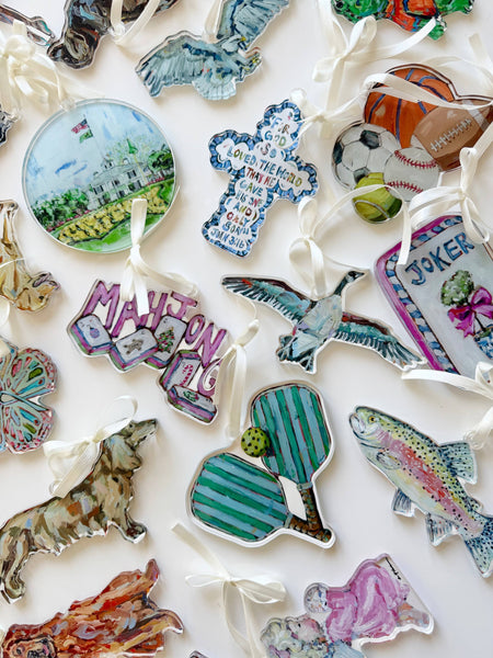 "Pickleball" ornament