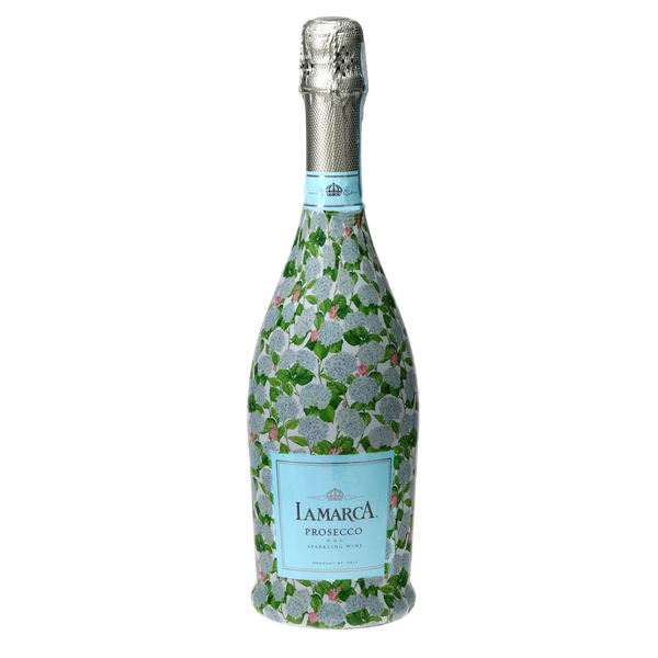 Sheridan French Collection - Classic Hydrangea Prosecco Bottle Wrap