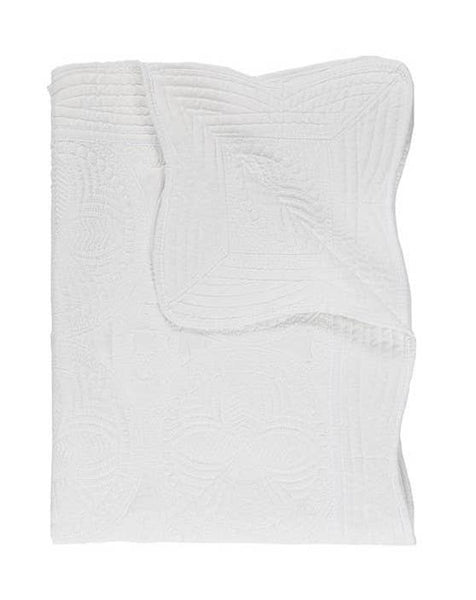 Heirloom Quilt - Baby Quilt Blanket : Floral