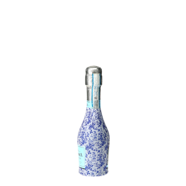 Beau Bottles Blue Floral - MINI Prosecco Collection - Set of 6 (Wraps Only)
