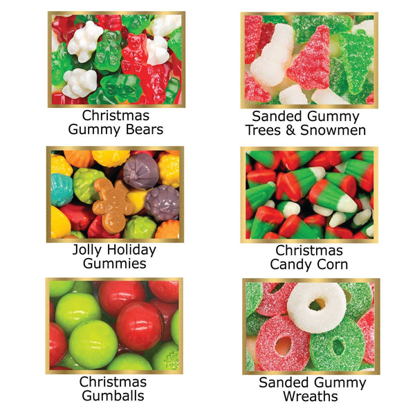 Christmas/Holiday Candy Regular Treat Bags Asst #1