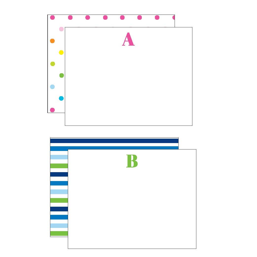 INITIAL FLIP FLOP FLAT STATIONERY PROGRAM