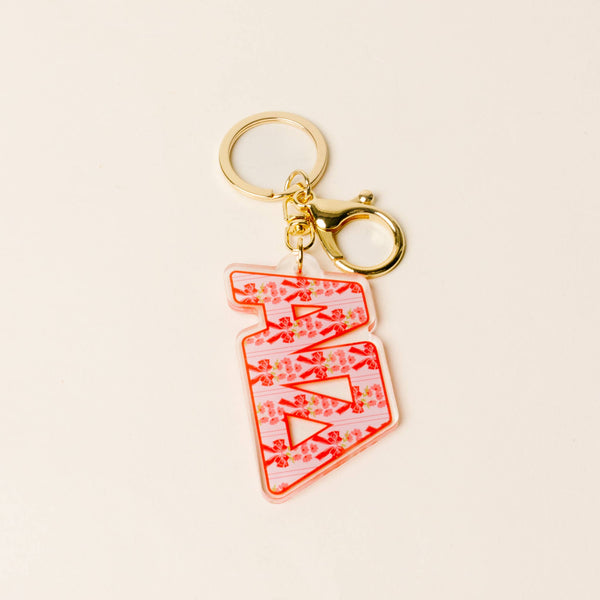 Sorority Acrylic Keychain Alpha Chi Omega