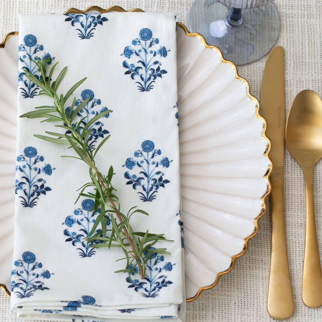 Tajik Home LLC Isabella Block Print Napkins