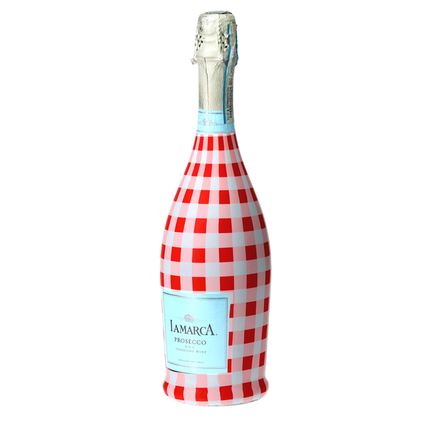 Beau Bottles Red and White Gingham - Prosecco Collection