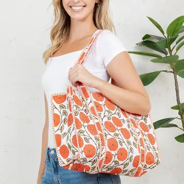 Medium Quilted Tote