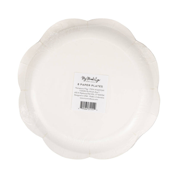 Flag Paper Plate - 8"