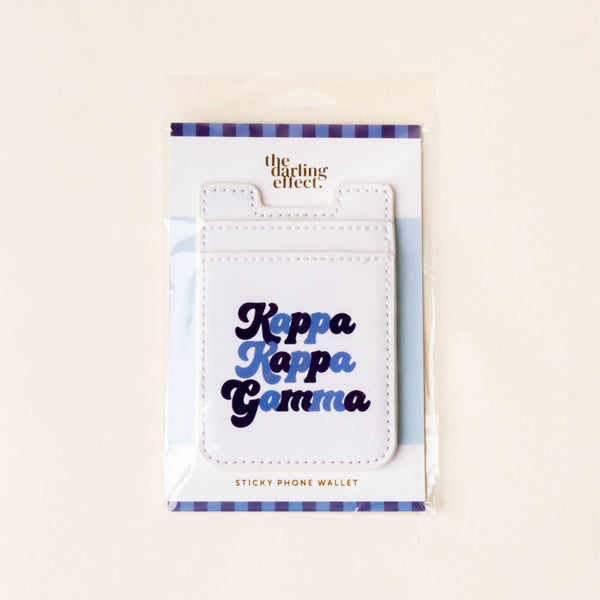 Sorority Stick-On Phone Wallet  Alpha Delta Pi