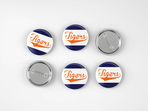 Auburn Tigers Script Button