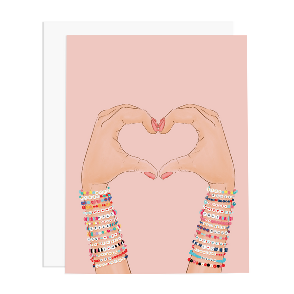 Friendship Bracelets Greeting Card