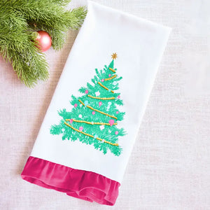 The Cottage Basket Tea Towel