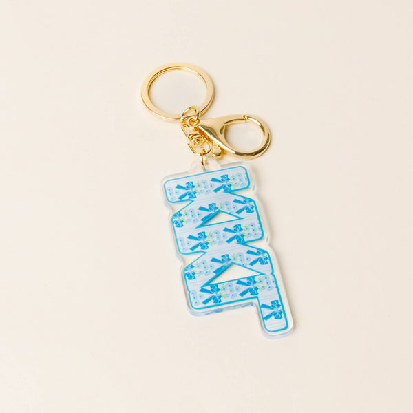 Sorority Acrylic Keychain Alpha Chi Omega