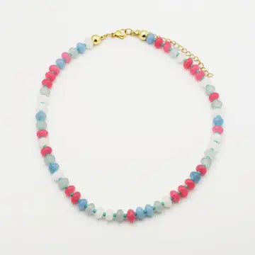 Coral Gemstone necklace