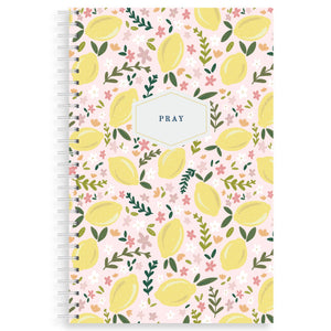 Yearly Prayer Journal, Pink Lemonade