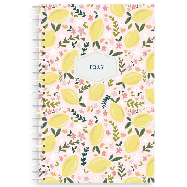 Yearly Prayer Journal, Pink Lemonade
