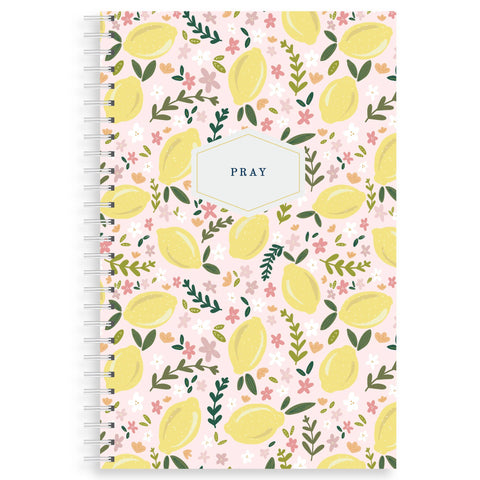 Yearly Prayer Journal, Pink Lemonade