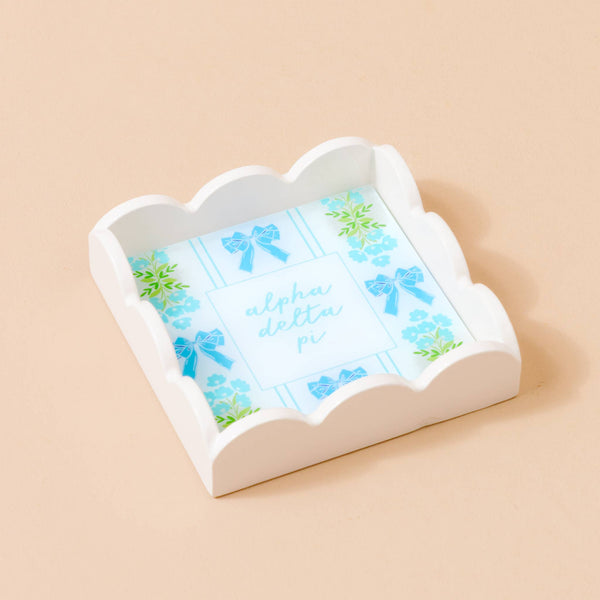 Sorority Scallop Trinket Tray
