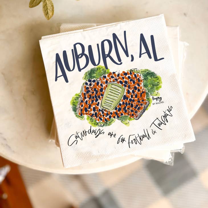 Auburn, AL Tailgate Napkins