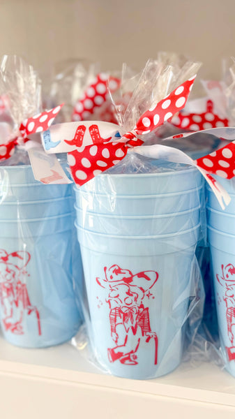 Red Elephant Stadium Cup Set