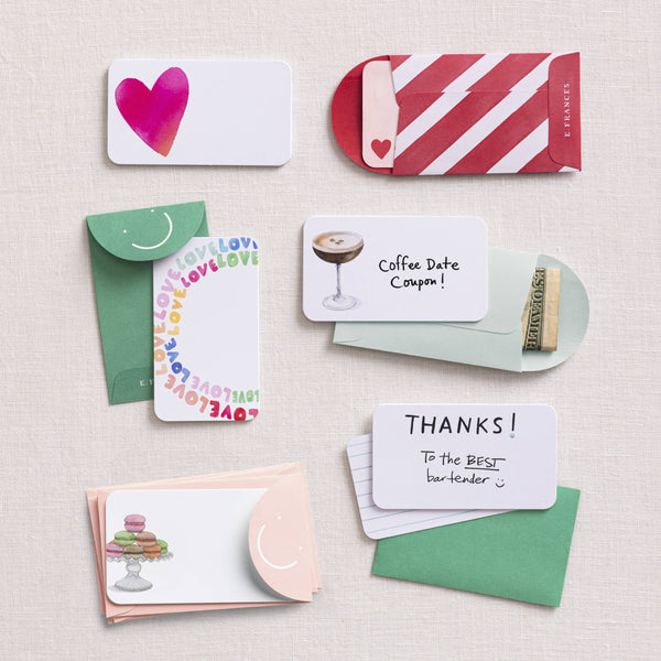 Little Notes® Mini Envelopes, Set of 20 – Seaglass