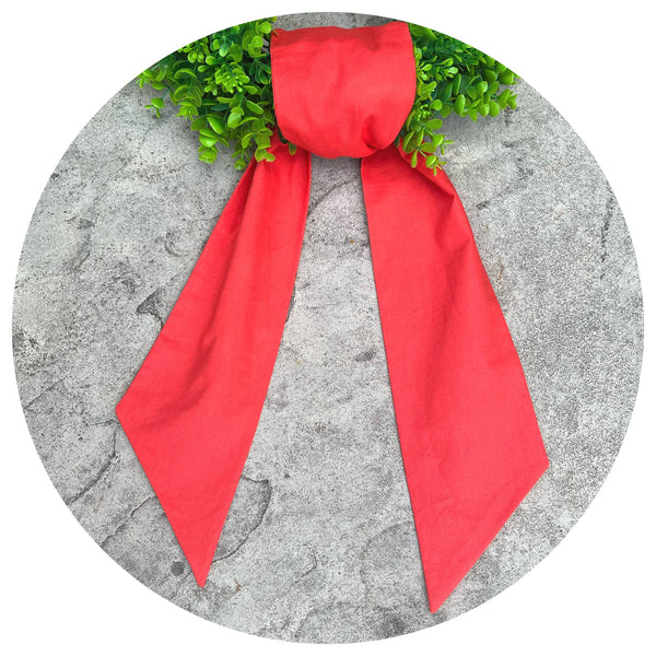 Light Blue Linen Blend Sash Colors 44 inch