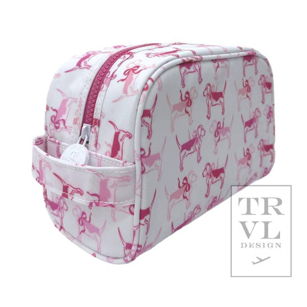 Stow It - Puppy Love Pink Dopp Kit Bag: Pup Pink