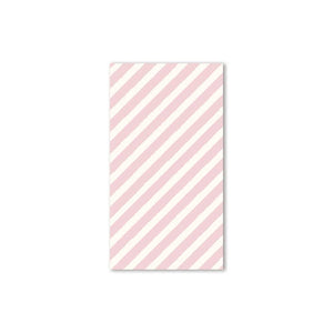 Pink Stripe Paper Dinner Napkins