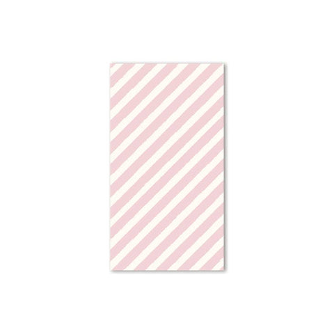 Pink Stripe Paper Dinner Napkins