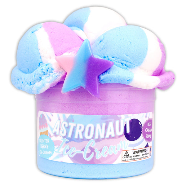 Astronaut Ice-Cream - Ice-Cream Textured Slime