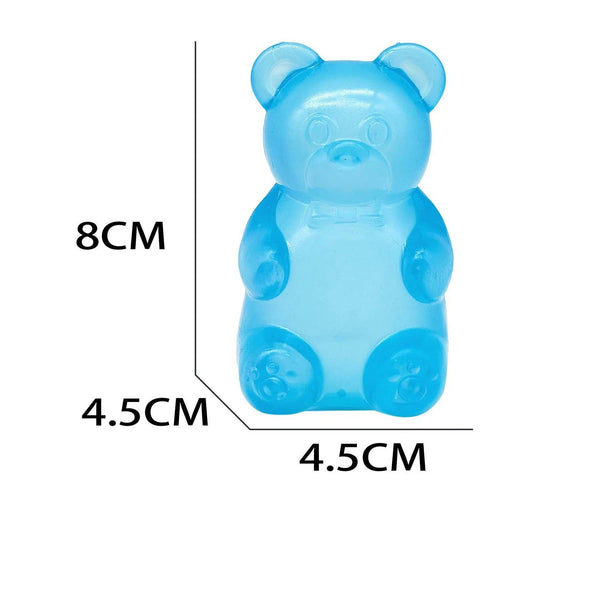 Cube Teardrop Blue Squishy