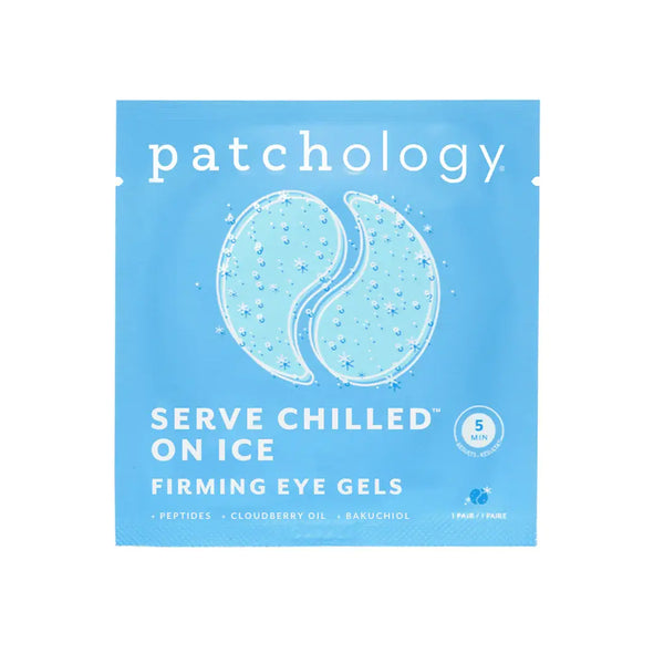 UNDER EYE Serve Chilled On Ice Cooling Depuffing Eye Mask