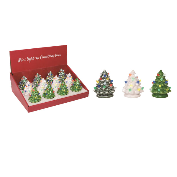 4" Multicolor Christmas Tree