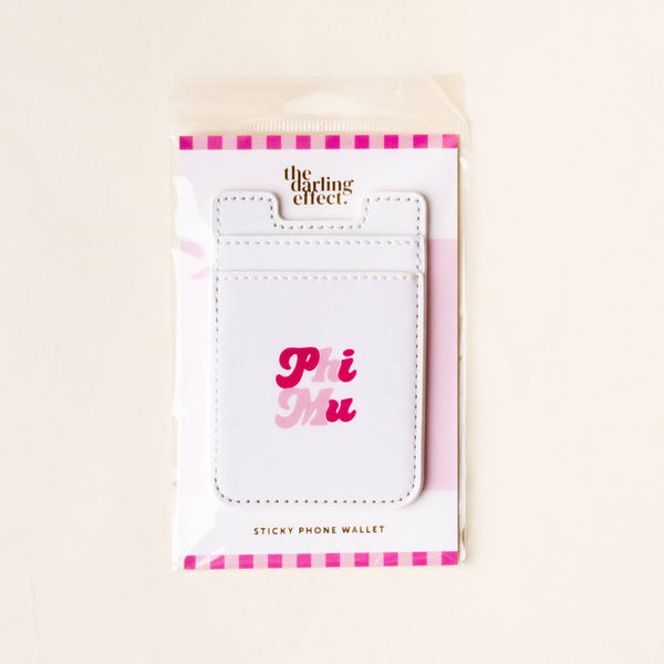 Sorority Stick-On Phone Wallet - Kappa Delta