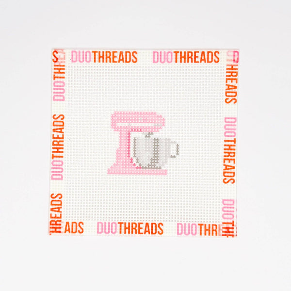 Whisk Me Away Stand Mixer Needlepoint Canvas