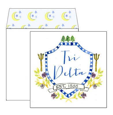 Sorority & Greek MOTIF Greeting Card