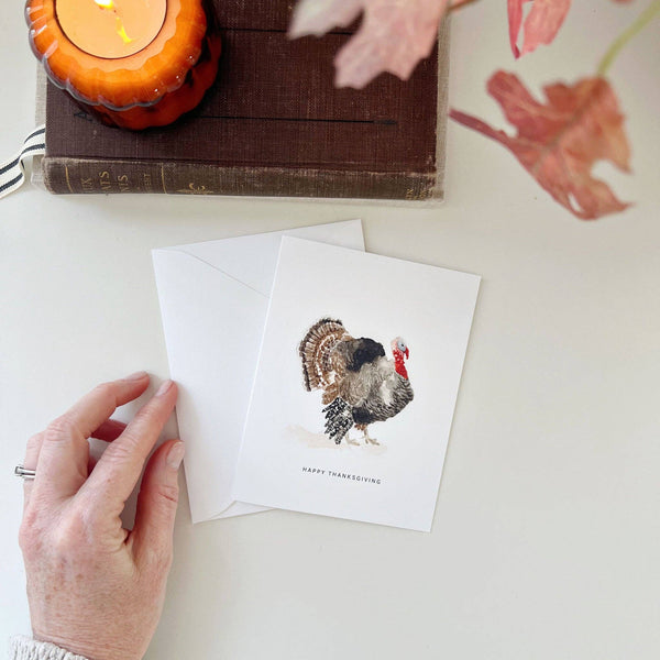Thanksgiving turkey Card